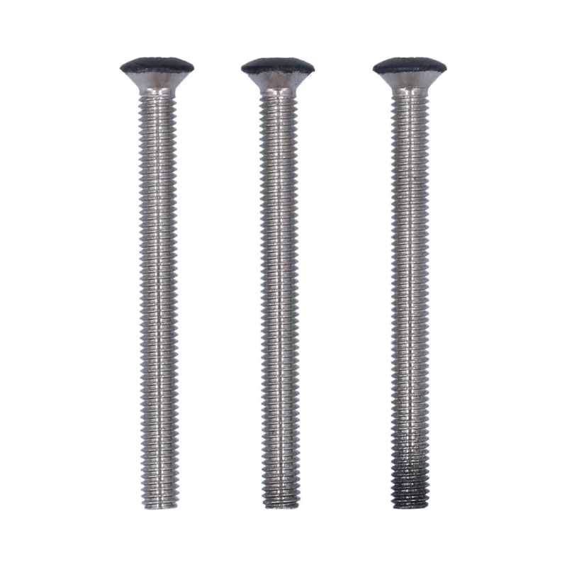 Handig bevestigingsbout staal 6x69mm zwart 3st