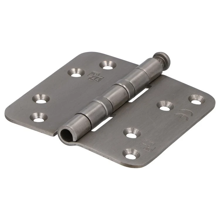 S2 6512 kogellagerscharnier rechtehoek geborsteld rvs 89x89x2,4mm