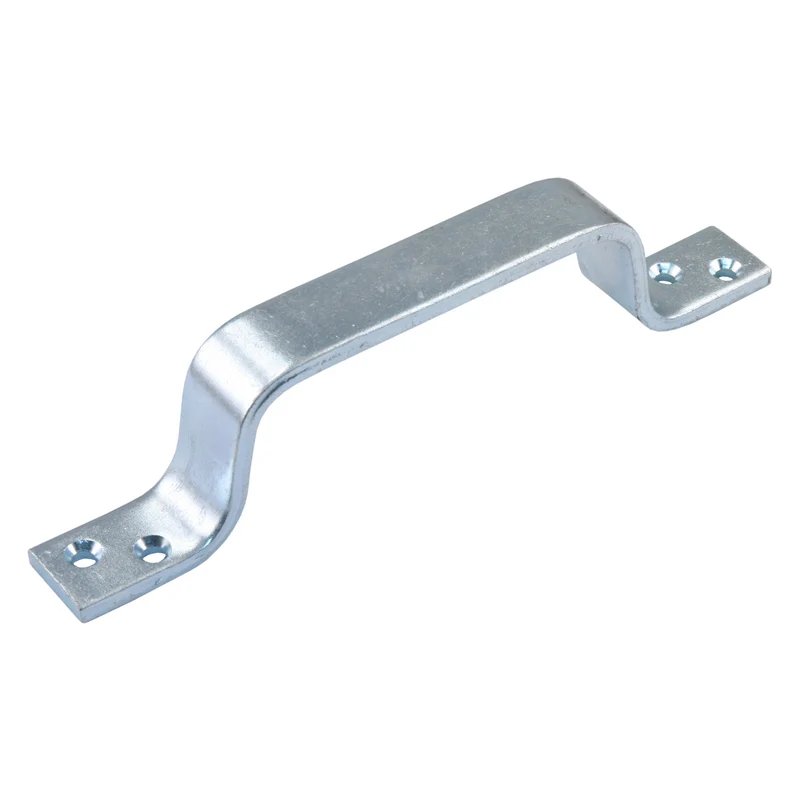 GB handgreep strip verzinkt metaal zilver 17x2xx0,5cm