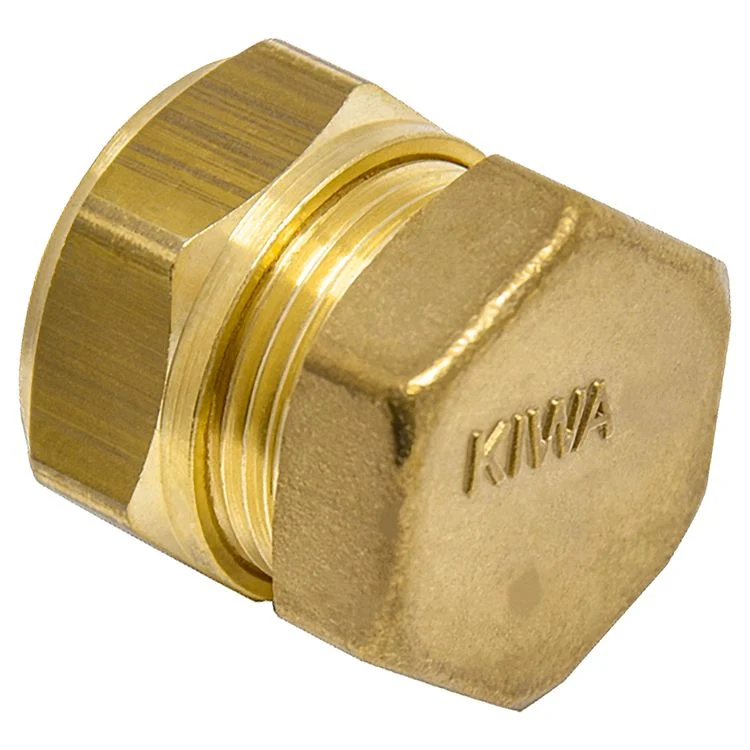 Sanivesk knelkoppeling eindstop metaal 12mm