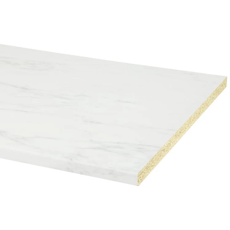 CanDo keukenblad wit marmer 182x60x2,8cm