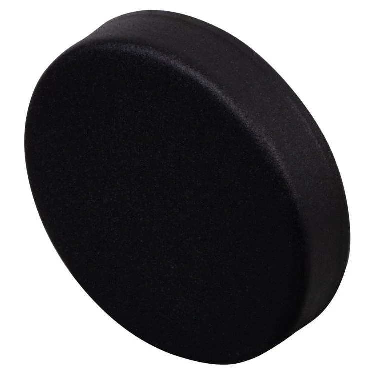 CanDo eindkap metaal rond mat-zwart 17,5x11,8x2cm