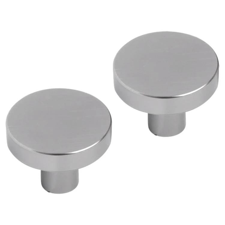Differnz Amsterdam knop aluminium mat chroom 30mm 2st