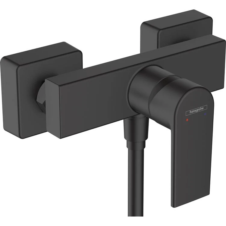 Hansgrohe Vernis Shape mengkraan douche mat zwart 15cm