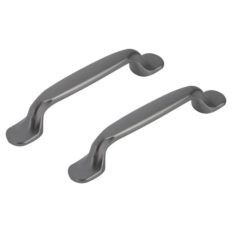 Differnz Groningen meubelgreep gun metal 114x32mm 2st