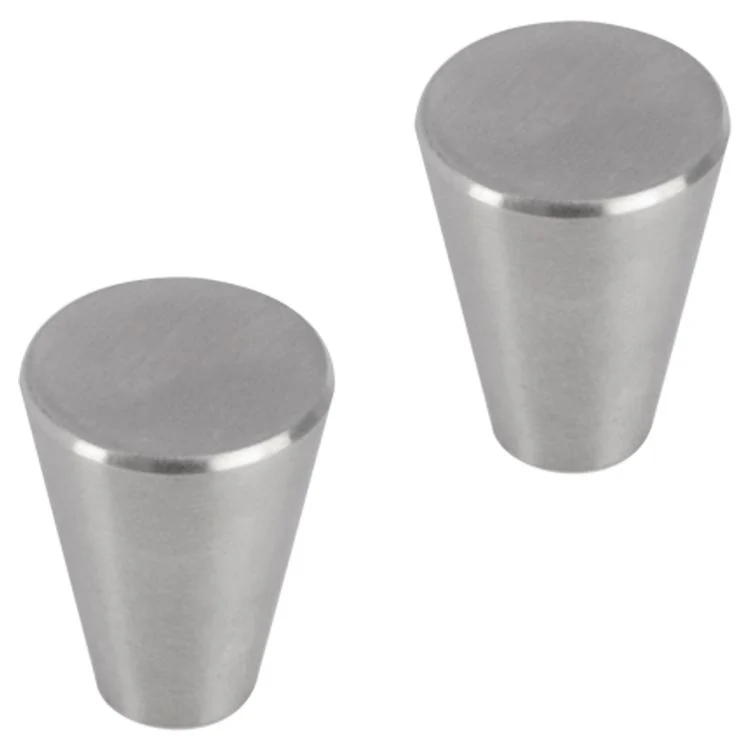 Differnz Rotterdam knop RVS mat chroom 20mm 2st