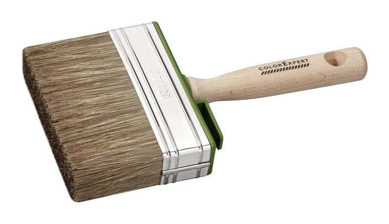 Color Expert kwast hout blok 12cm voor beits
