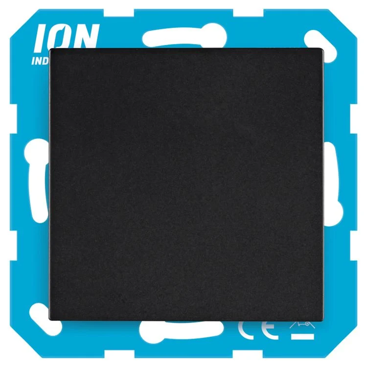 ION Industries blindplaat blauw 12x4x3cm