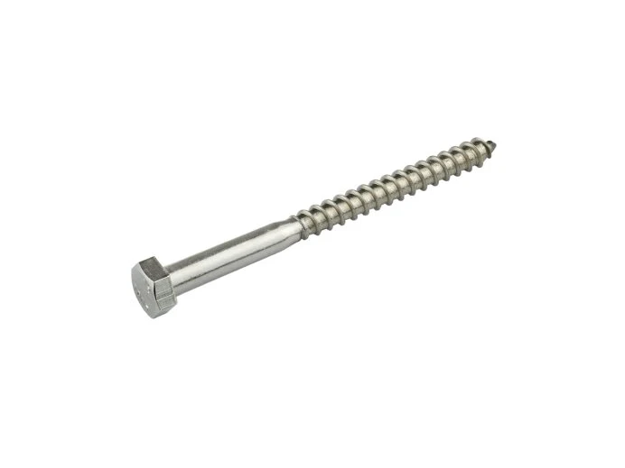 Deltafix houtdraadbout RVS 10x100mm