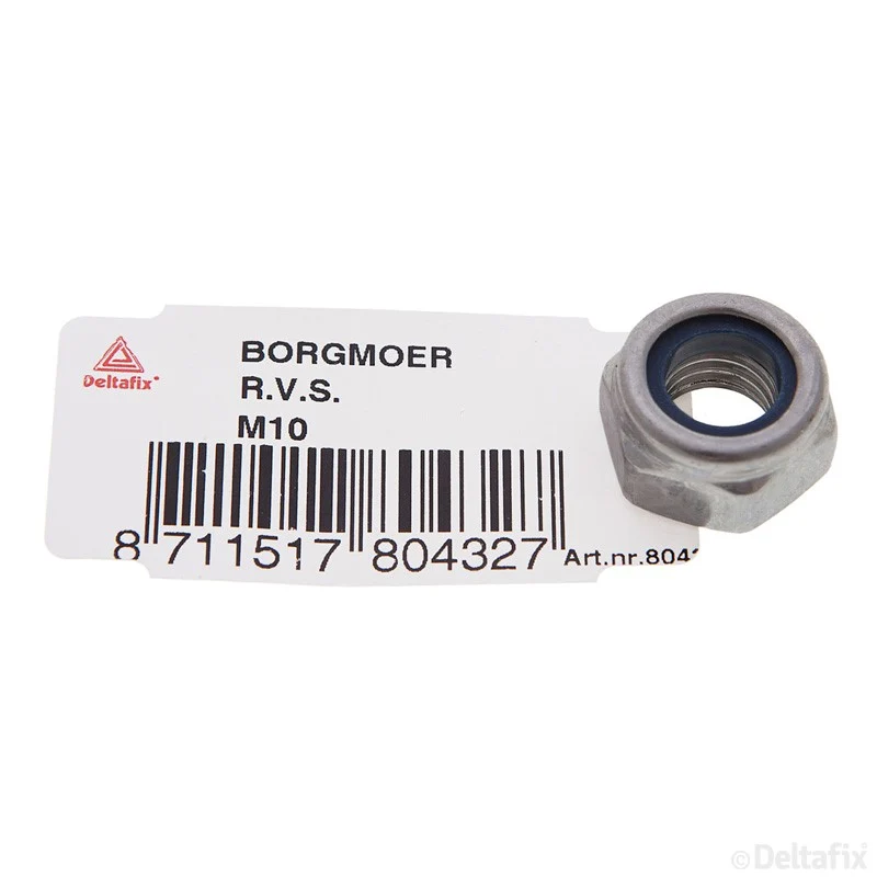 Deltafix borgmoer RVS M10
