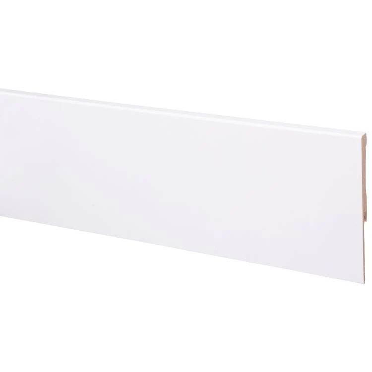 CanDo muurplint MDF plintfolie wit 240x12x0,9cm
