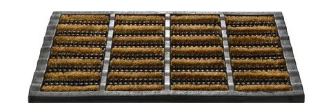 Hamat Schoonloopmat Outdoor naturel 40x60cm