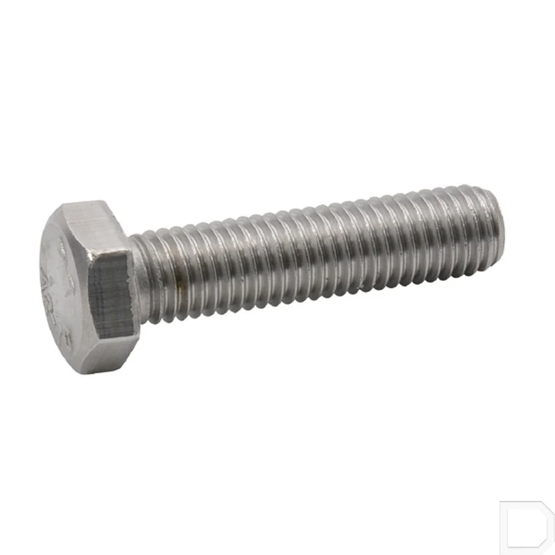Deltafix zeskanttapbout verzinkt staal M8x50mm