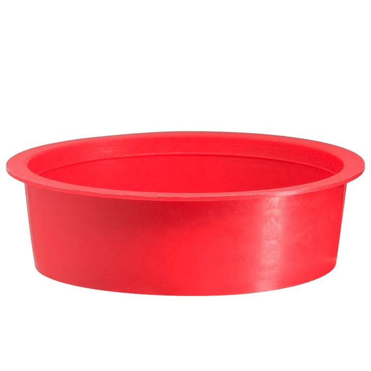Speciedeksel rood 125mm