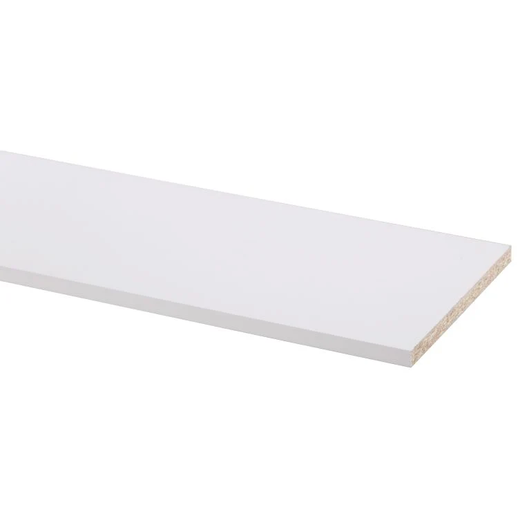 Meubelpaneel spaanplaat 2-zijdige wit 18mm 1,8x25x305cm