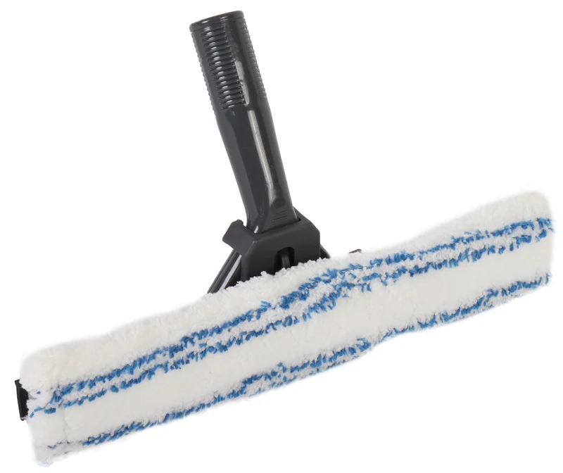 Clean Home raamwisser met inwasser metaal, microvezel 35cm
