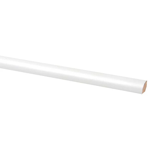 Afwerkprofiel MDF wit 1,3x1,3 2,6m