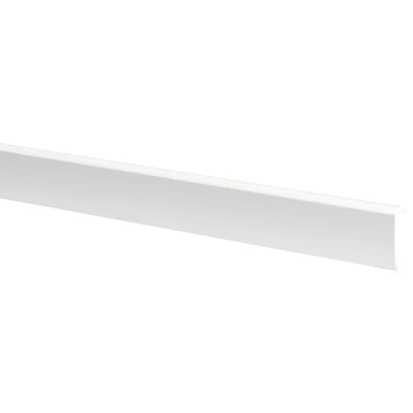Hockeystick kunststof wit 0,8x2,1 2,6m