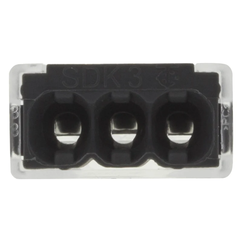 Q-Link lasklem 3-polig 1.0 - 2.5mm 20st