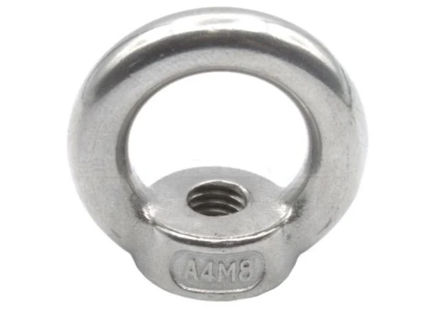 Deltafix oogmoer RVS M8