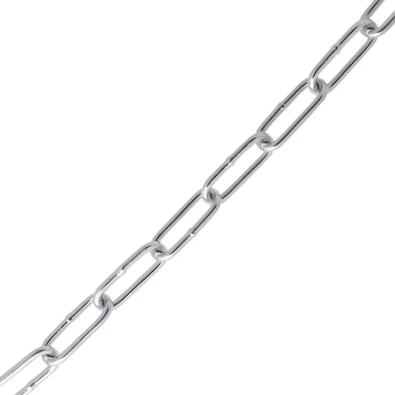 Deltafix voetketting 4mm verzinkt staal per meter