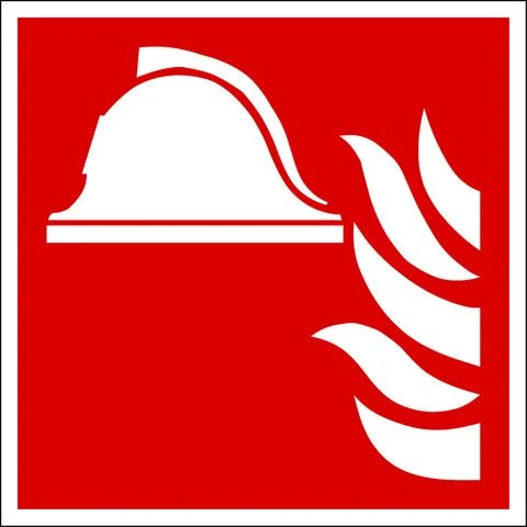 Pickup pictogram brandbestrijdingsmiddelen 150x150mm