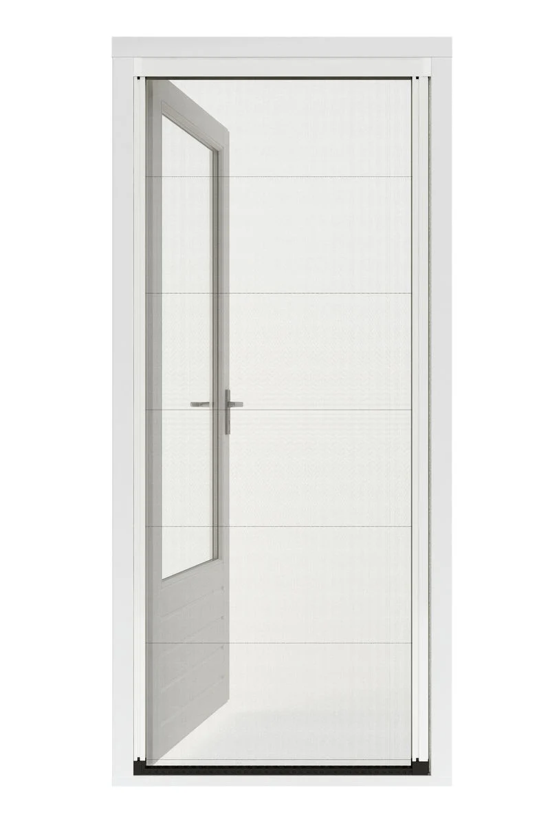 Hamstra Allure plissé hordeur zwart 96x206-209cm