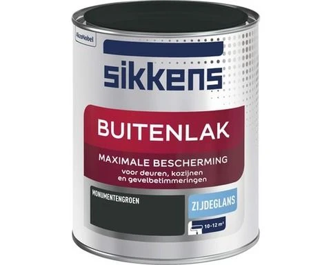 Sikkens Buitenlak zijdeglans monumentengroen 750ml