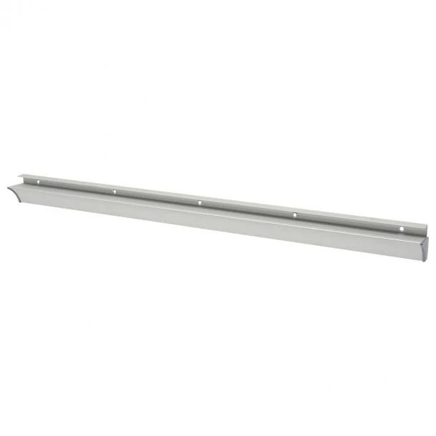 Duraline plankdrager wandrail enkel aluminium mat zilver 80cm