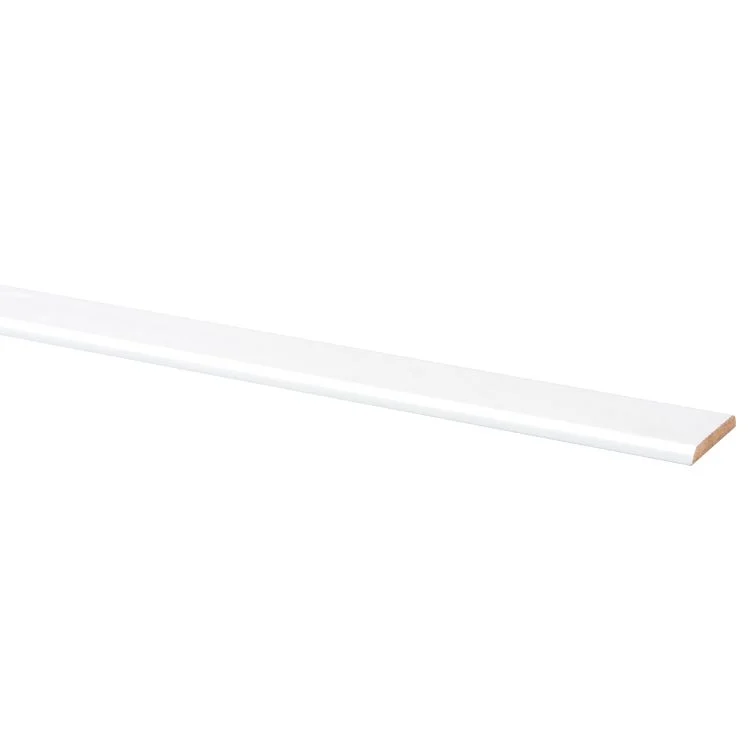 Afdeklijst MDF wit 0,4x3,0 2,6m