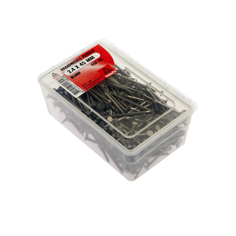 Deltafix draadnagel blank staaldraad blank 2,4x45mm 450gr