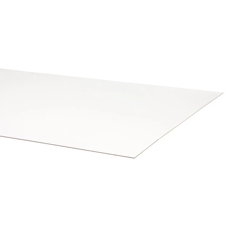 MDF 1-zijdig gelakt wit 244x122cm 3mm