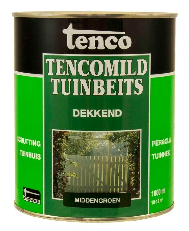 Tenco Tencomild tuinbeits halfglans midden groen 1L