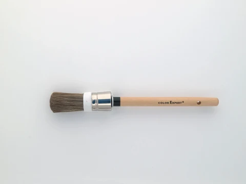 Color Expert patentkwast hout rond 2,4cm voor beits