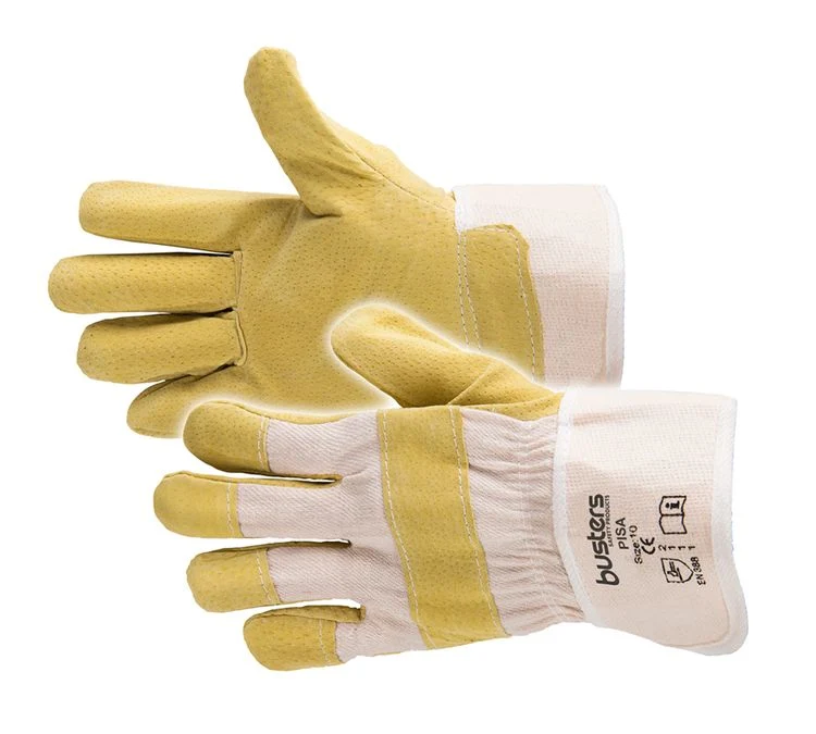 Busters werkhandschoen yellow 10