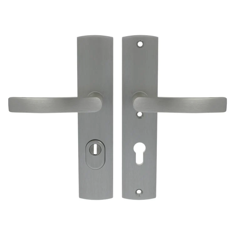 AXA kruk-/krukgarnituur PC72 zilver RVS SKG*