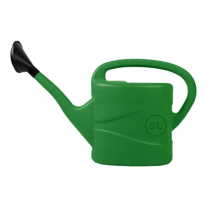 Talen gieter kunststof groen 5L