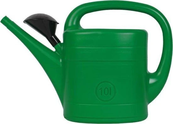 Talen gieter kunststof groen 10L