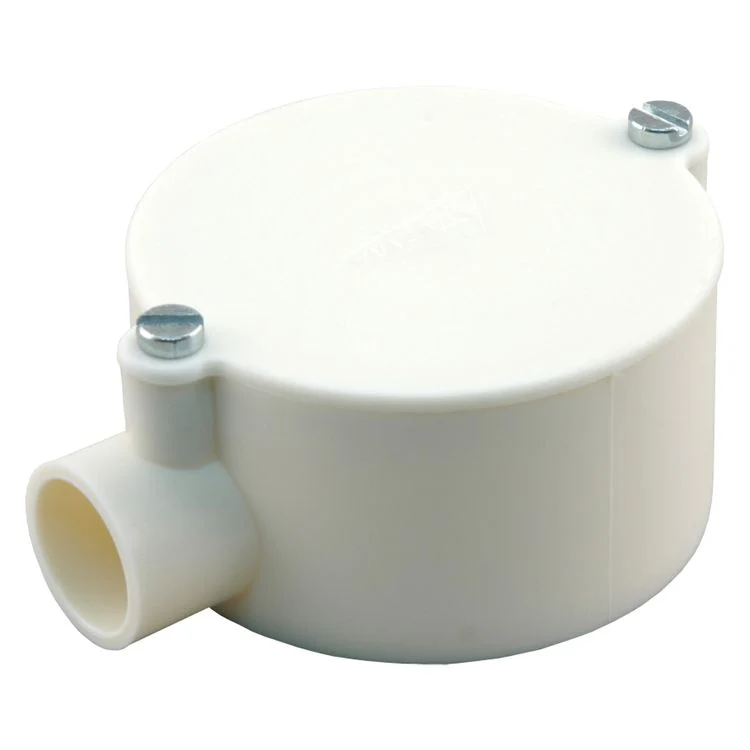 Attema lasdoos einddoos 5/8" creme