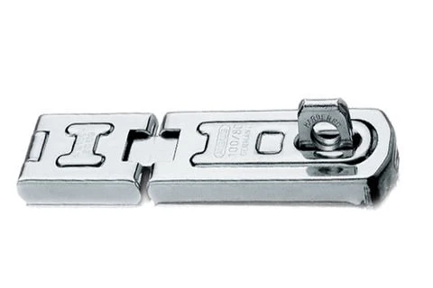 Abus kistoverval verzinkt staal zilver 12,7x2,7cm