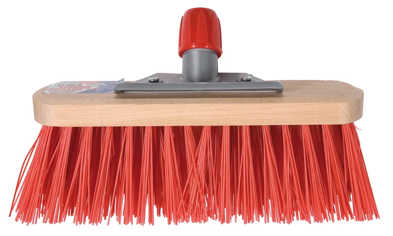 Clean Home straatbezem met dul 28cm kunststof