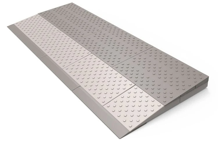 SecuCare drempelhulp zilver 84x3,6cm