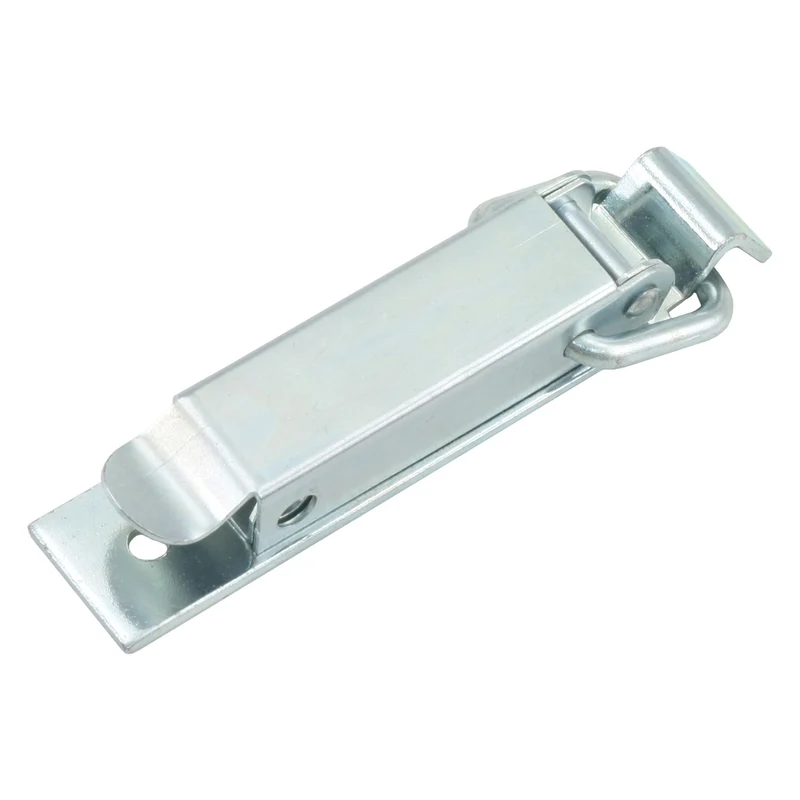 Eierkistsluiting verzinkt staal zilver 3x6,5x2cm