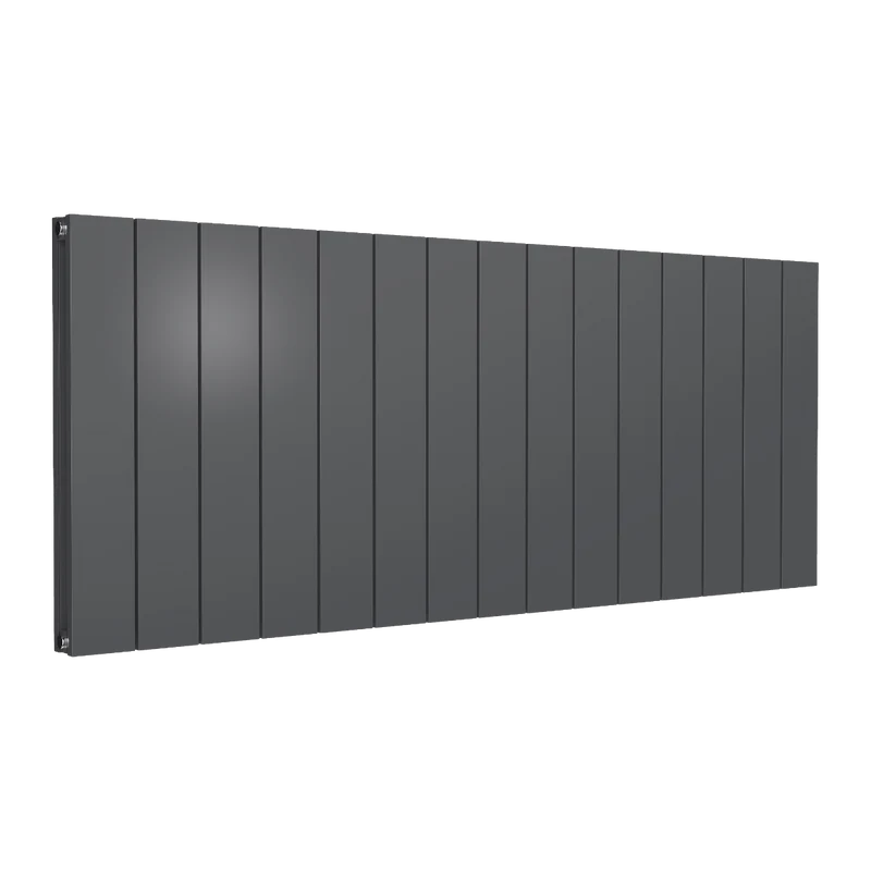 Casina Horizontal Double Aluminium Radiator - Anthracite - Various Sizes