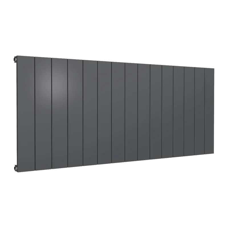 Casina Horizontal Single Aluminium Radiator - Anthracite - Various Sizes