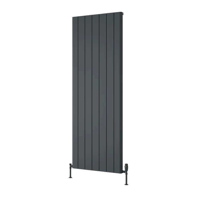 Resia Vertical Single Aluminium Radiator - Anthracite - Various Sizes