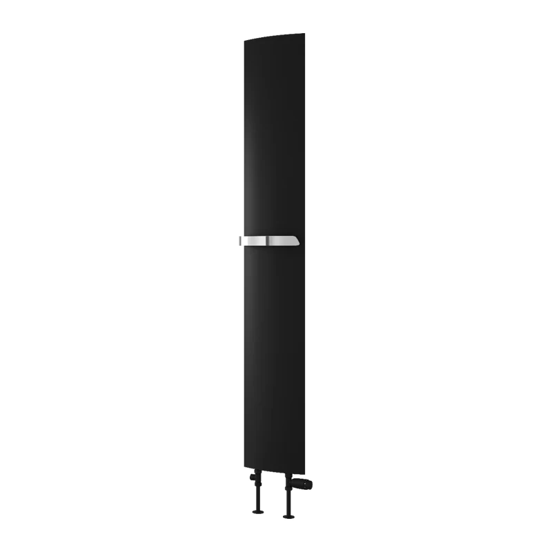 Picoli Vertical Aluminium Radiator - Black - Various Sizes