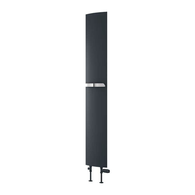 Picoli Vertical Aluminium Radiator - Anthracite - Various Sizes