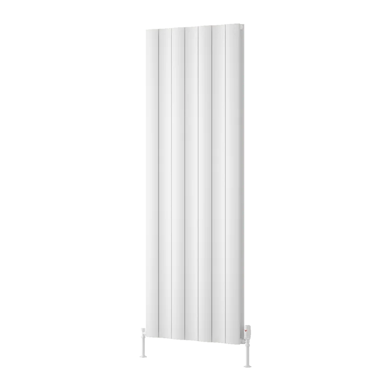 Gio Vertical Double Aluminium Radiator - White - Various Sizes