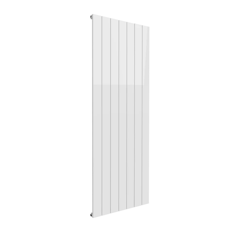 Casina Vertical Single Aluminium Radiator - White - Various Sizes